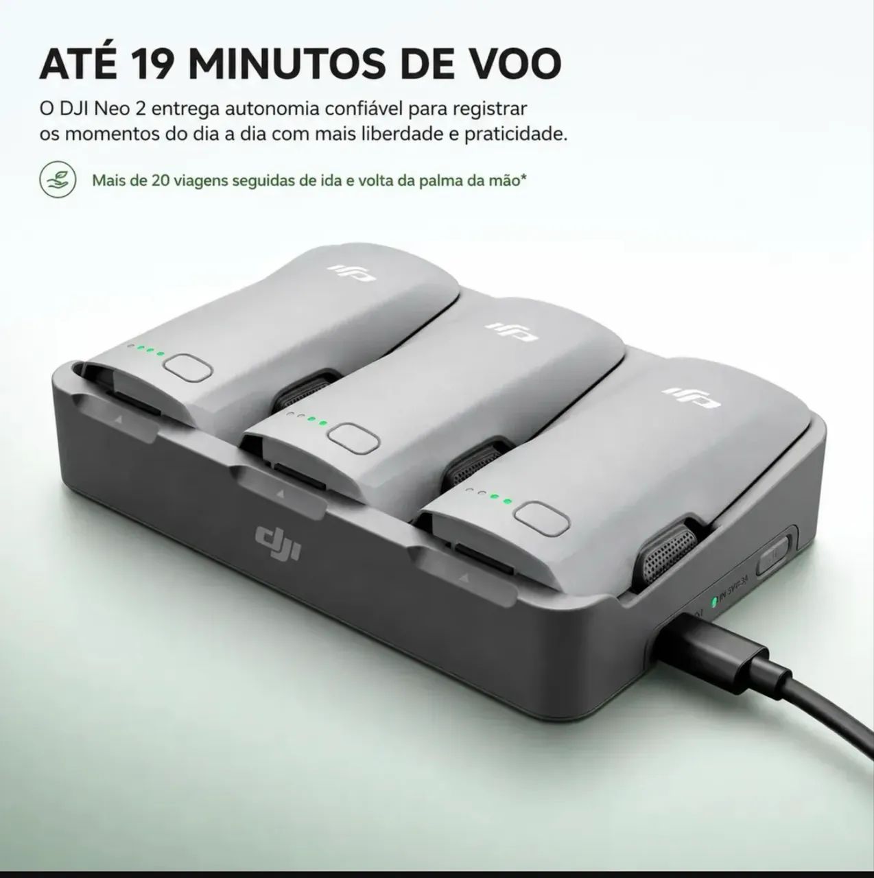 Drone Dji Neo 2 Fly More Combo Rc-n3 Garantia  - Foto 4