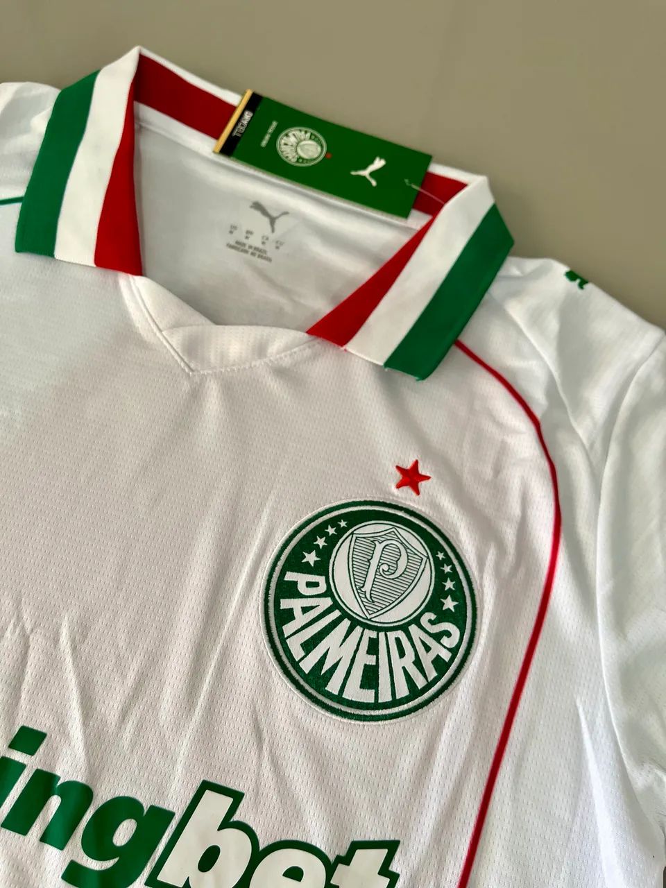 Camisas de times disponíveis 