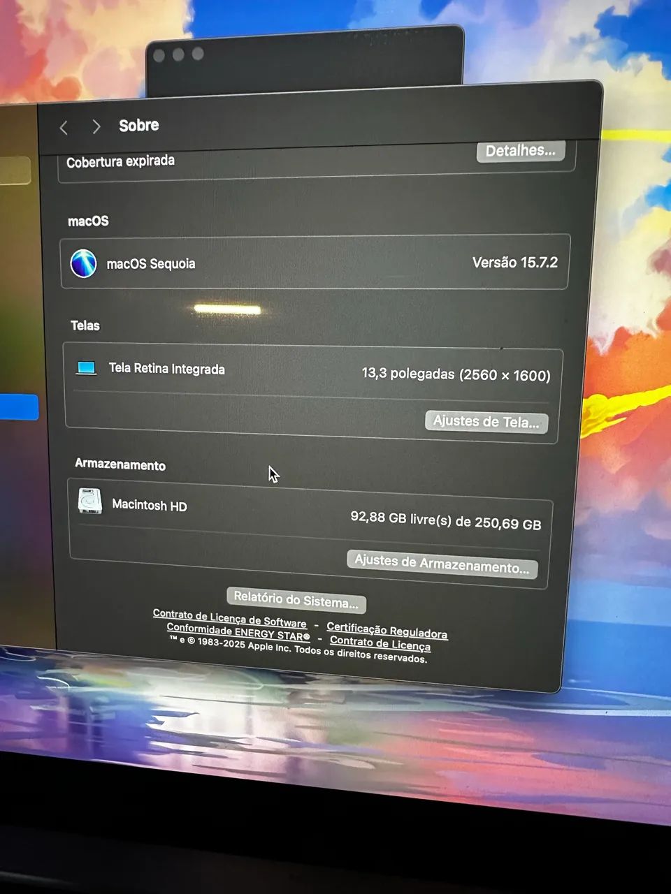 MacBook Pro 13 polegadas 2018 - Foto 3