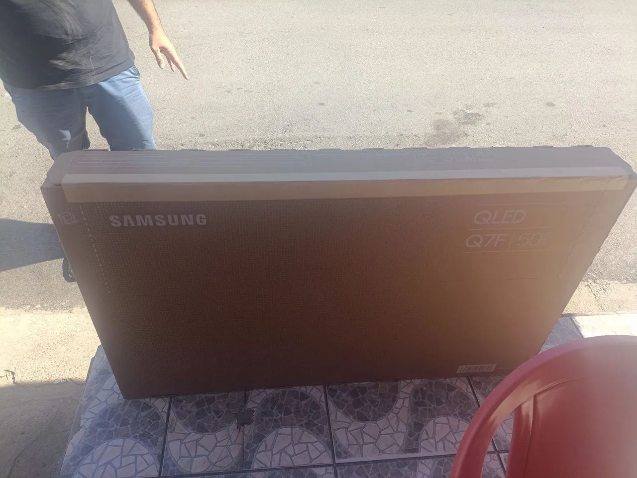 Samsung smart tv 50p QLED nova zero - Foto 4
