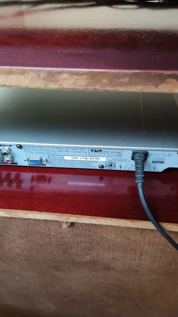 DVD Player Karaokê D-2188 Marca SVA - Foto 2