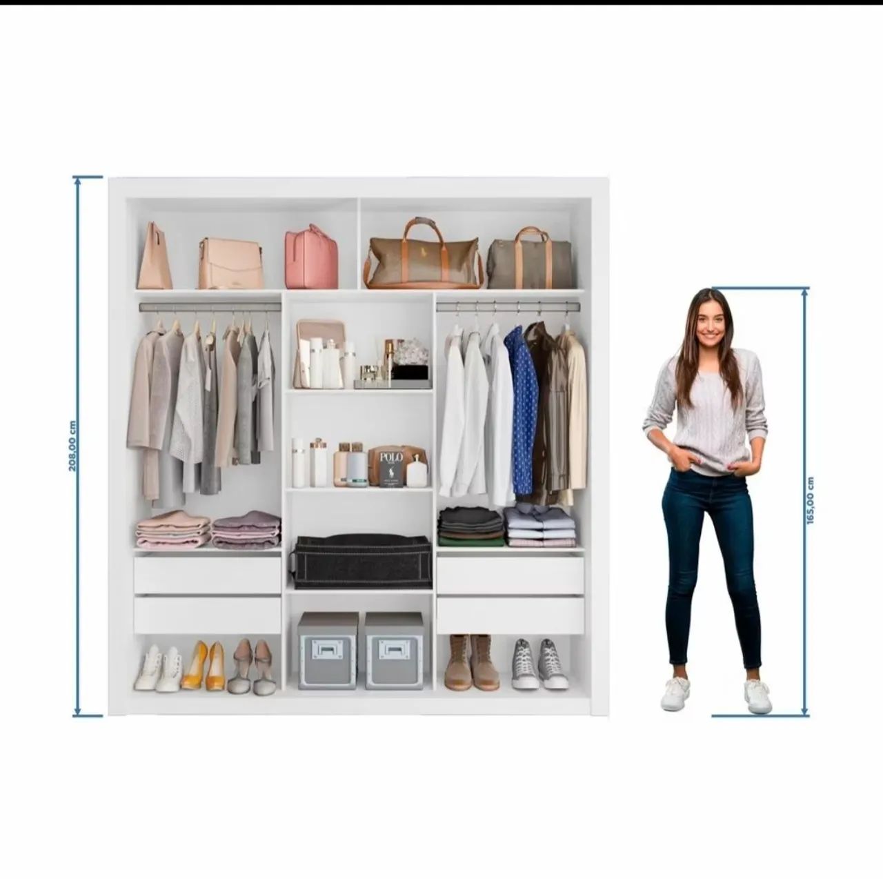 Closet com 4 gavetas - Foto 4