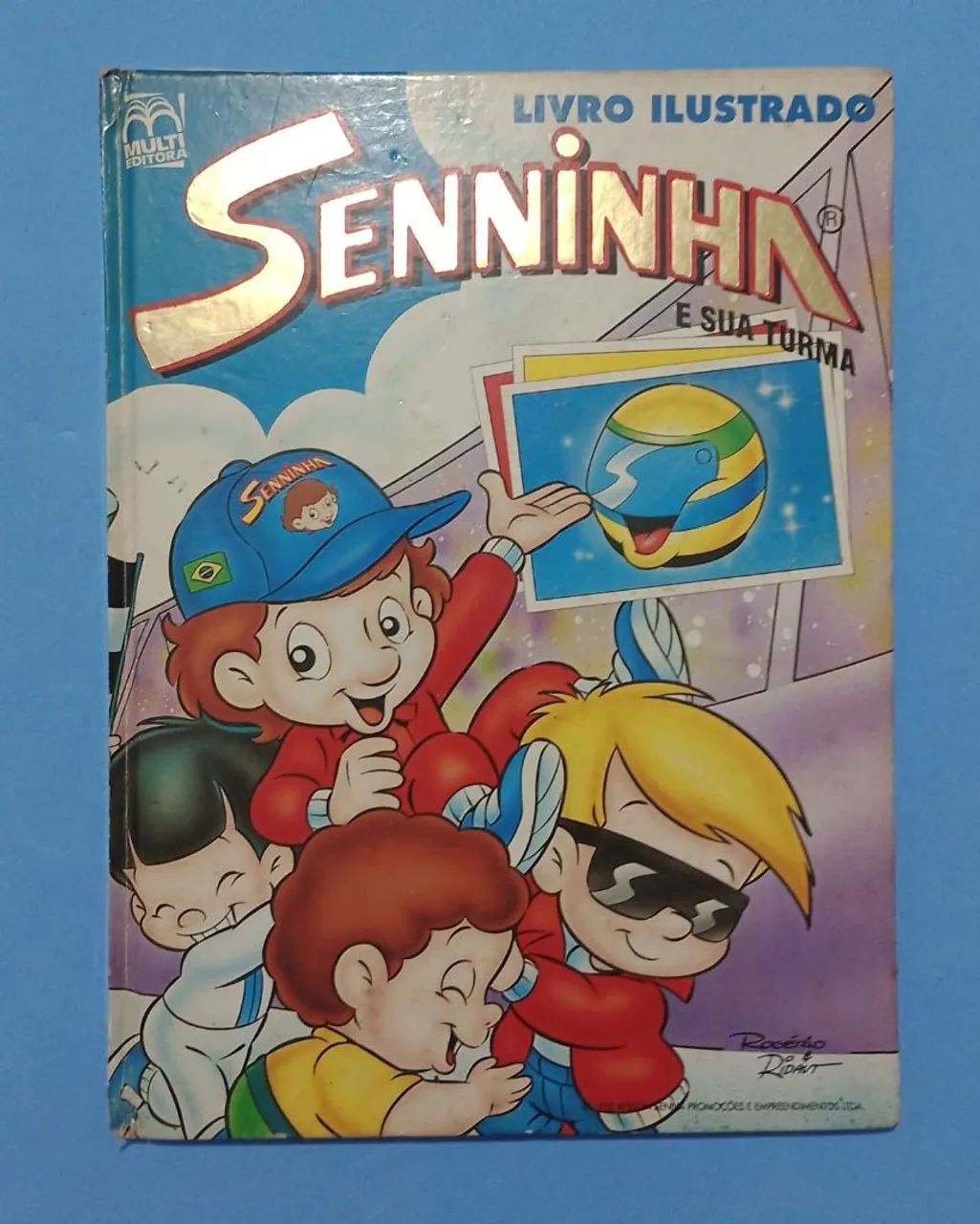 Álbum antigo Seninha incompleto 