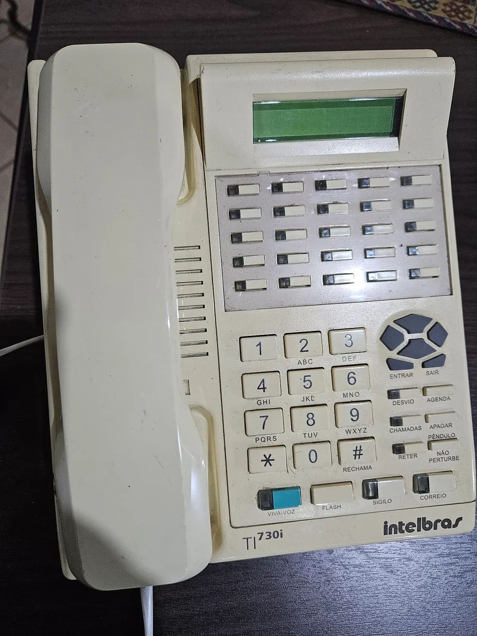 Telefone TI 730i Intelbras Barato funcionando perfeitamente  - Foto 2