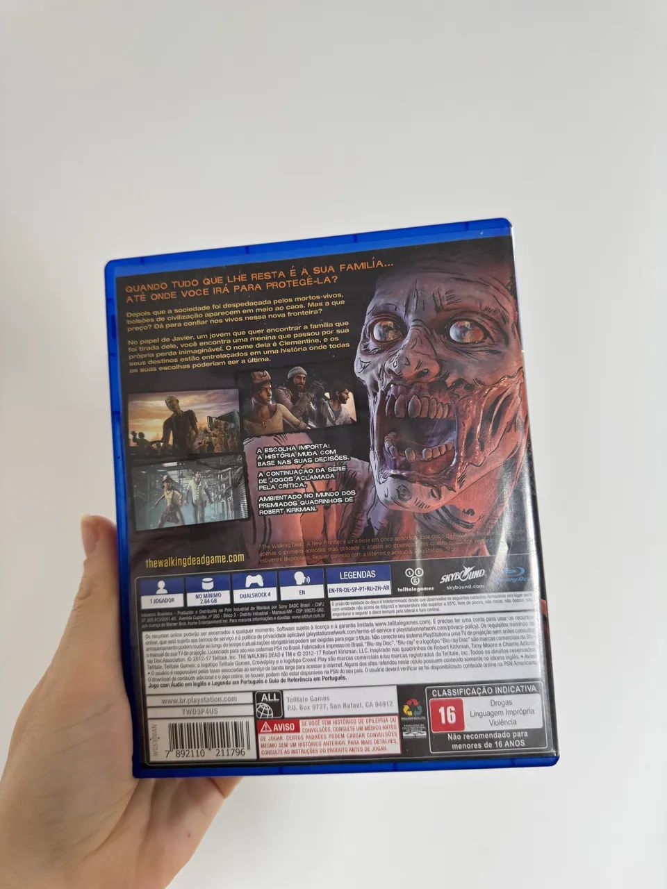 THE WALKING DEAD Jogo Ps4 impecável  - Foto 2
