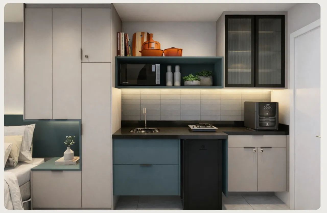 Studio para venda em Pinheiros com 1 quarto, sendo 1 suíte, 17m² - Foto 3