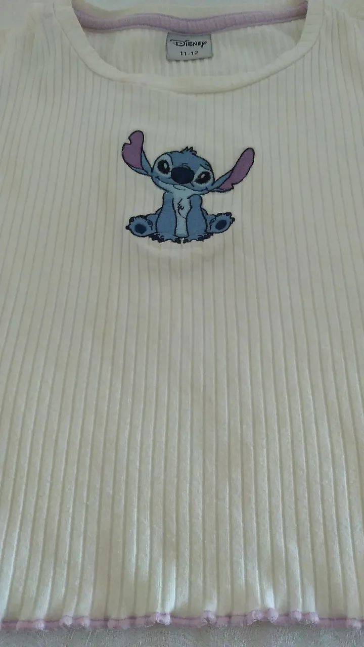 Blusa Infantil do Stitch 