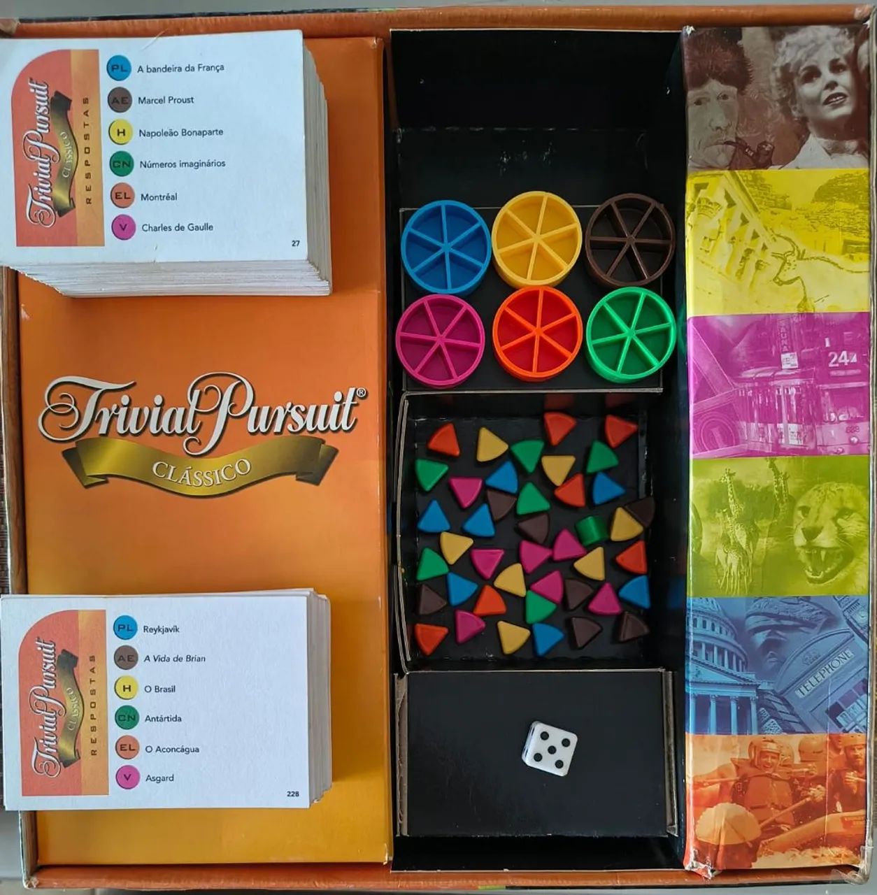  Trivial Pursuit Clássico - jogo de tabuleiro  - Foto 5