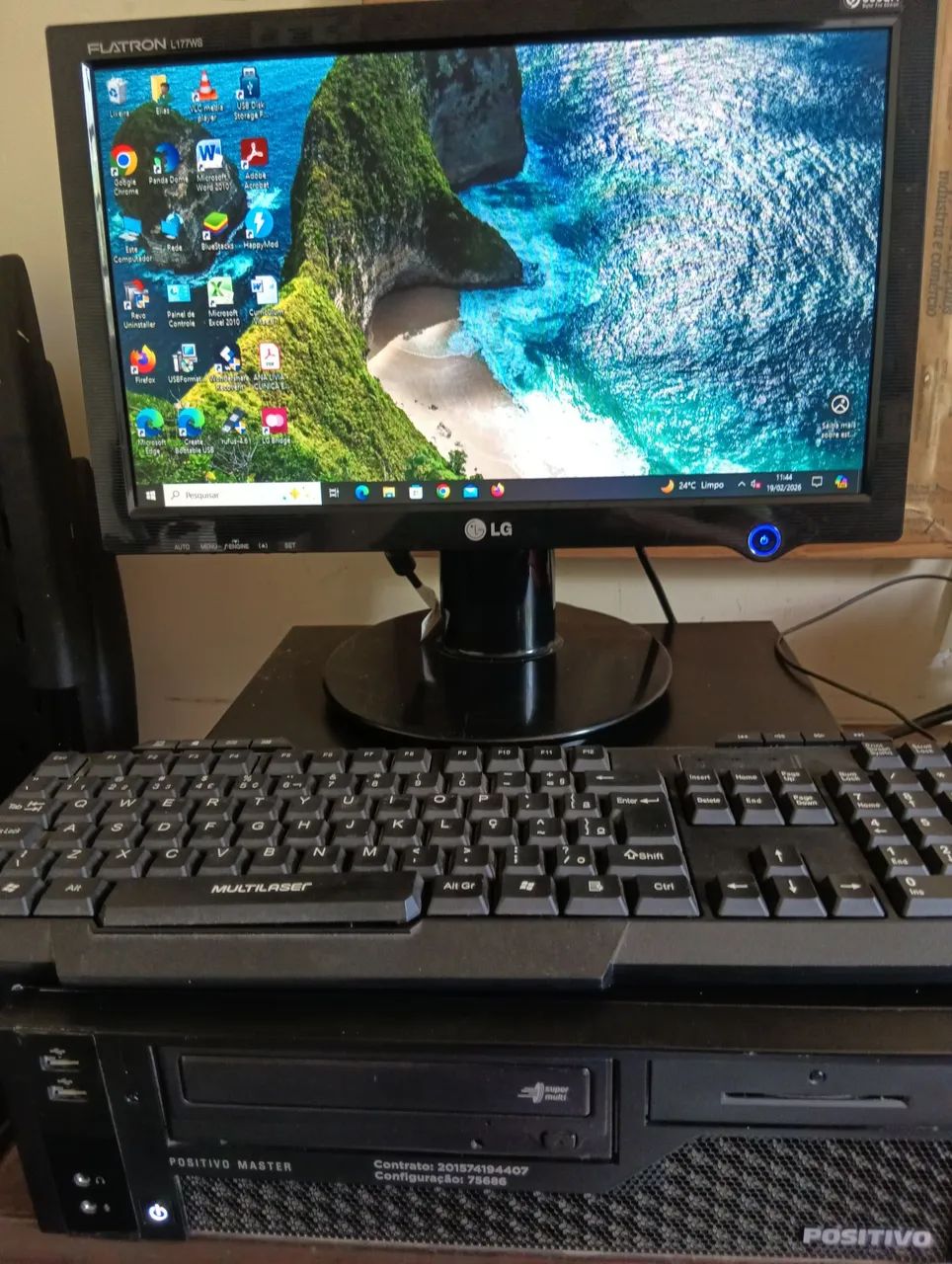 Computador completo  pegar usar b - Foto 2
