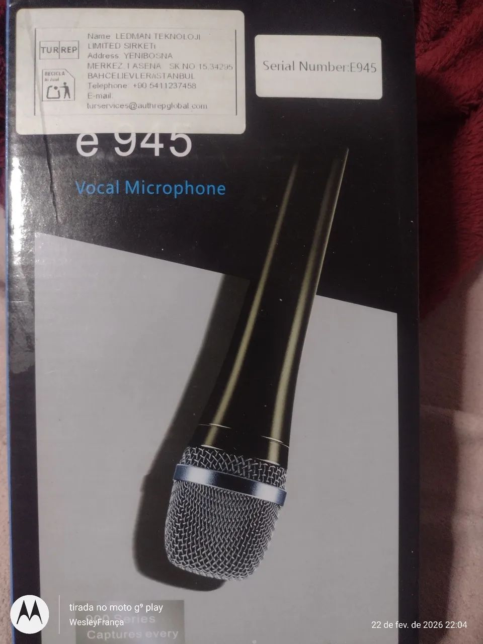 Vendo microfone novo - Foto 6