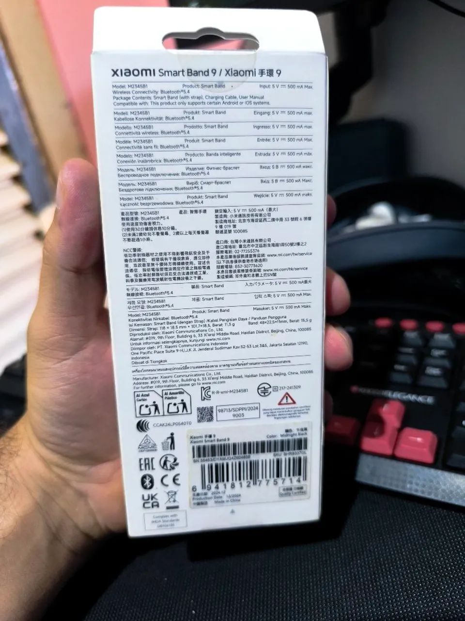 Xiaomi mi Band 9 global lacrada  - Foto 2