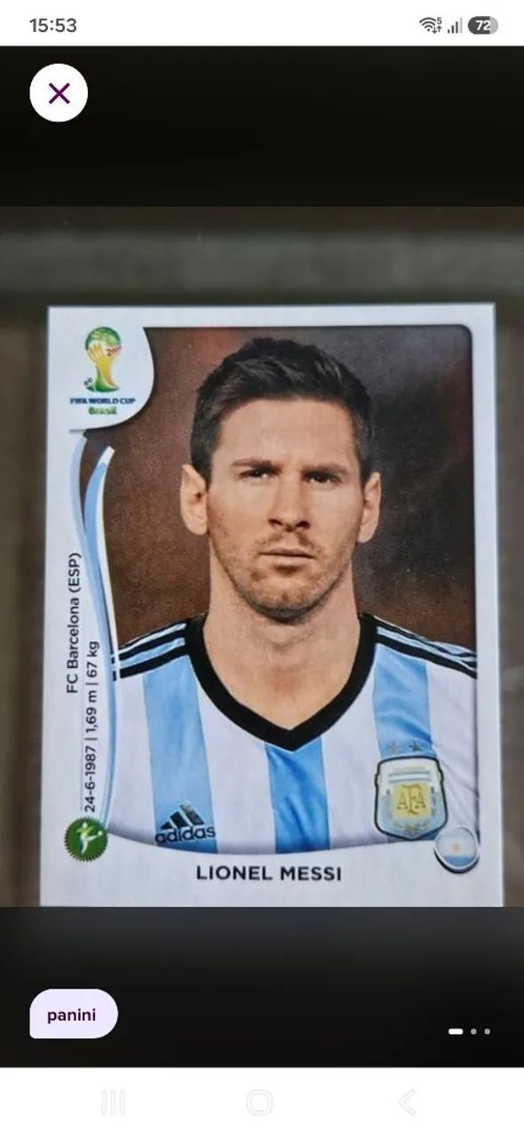 Figurinhas Copa 2014 Panini lote - Foto 3