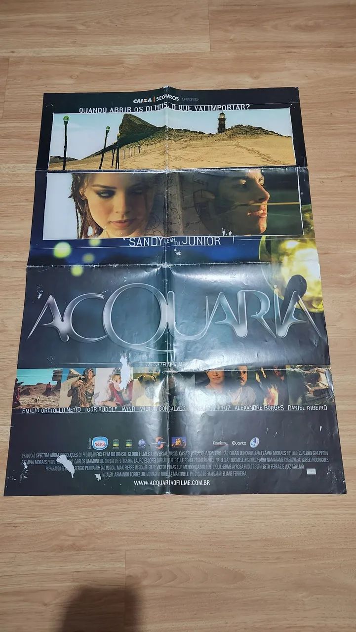 Poster Acquaria Sandy e Junior