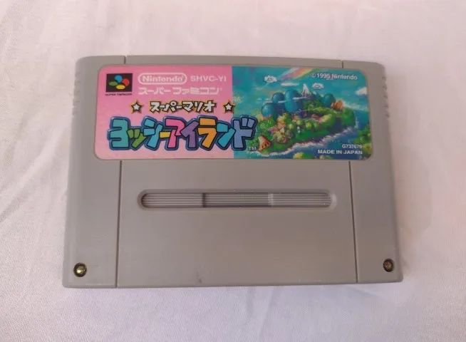 Yoshi's Island Original Japonês Super Famicom - Caixa Repro - Foto 2