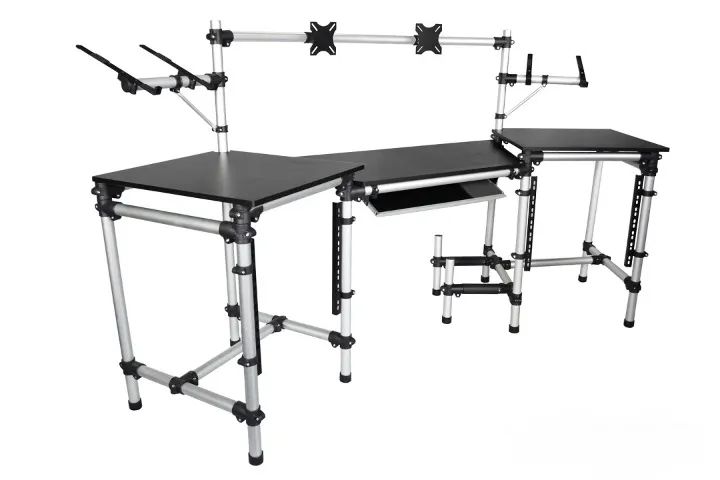 Rav Angular Rack Áudio/ Vídeo Angular Titanium + Brindes (Para Levar - Leia a descrição) - Foto 2