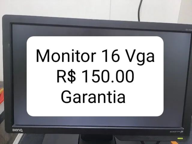 Monitor AOC 15.6'' VGA - Garantia.