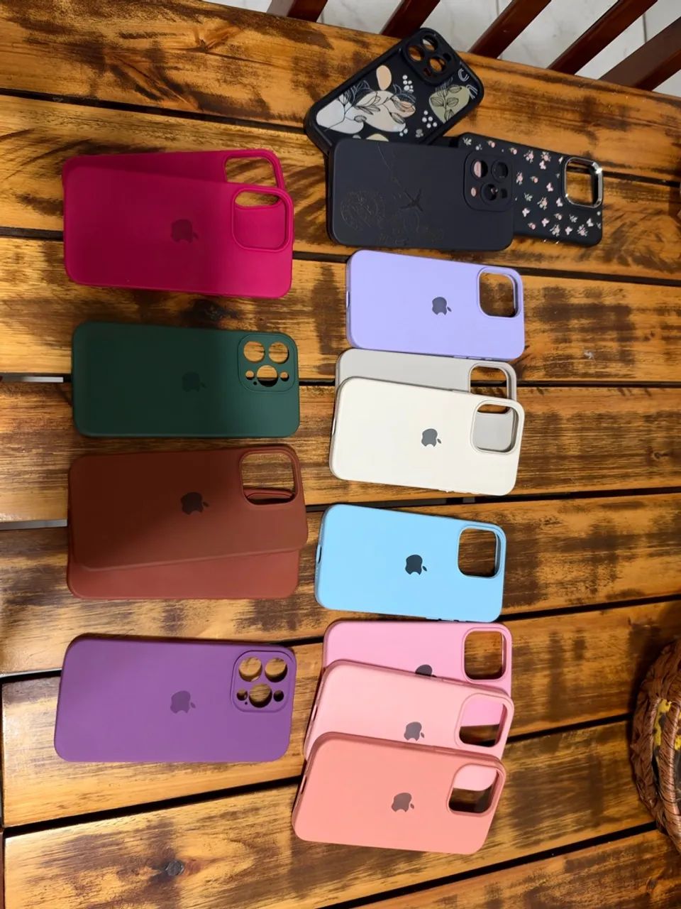 Capas de Silicone - IPhone 15 pro max 