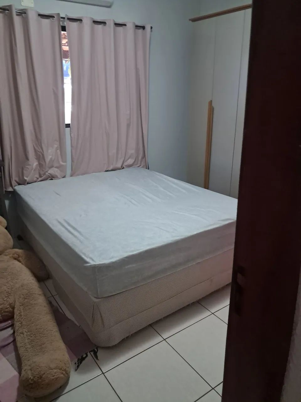 Cama box Queen Ortopédico  colchão D 65 - Foto 3