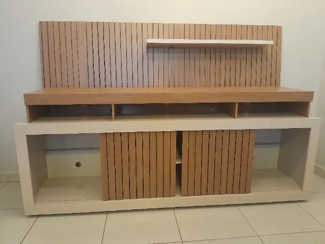 Rack com Painel em MDF