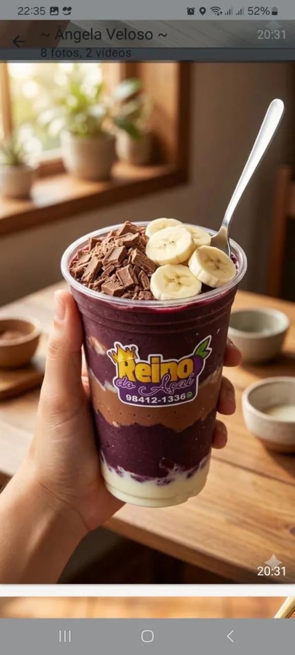 Combinação perfeita Lanche e açaí  - Foto 2