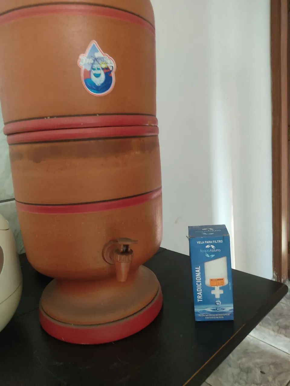 Filtro de barro 