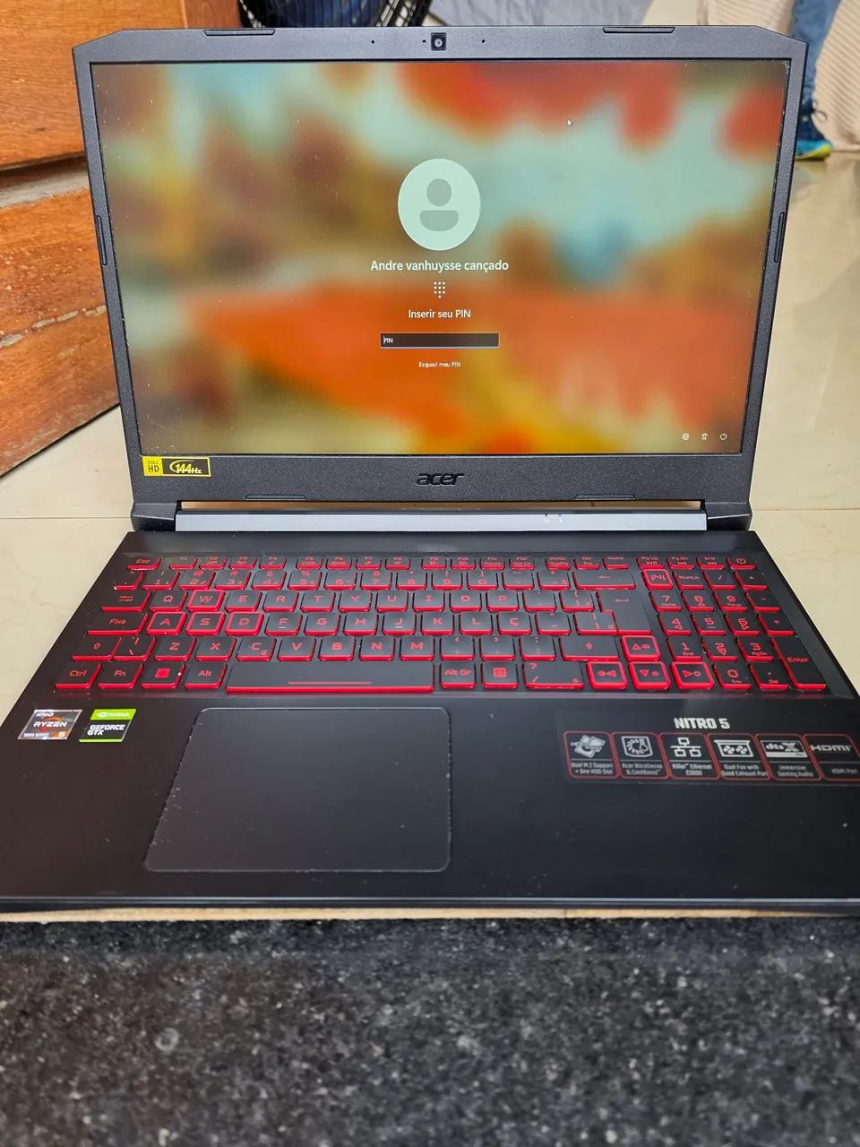 Nitro 5 GTX 1650 Ryzen 5