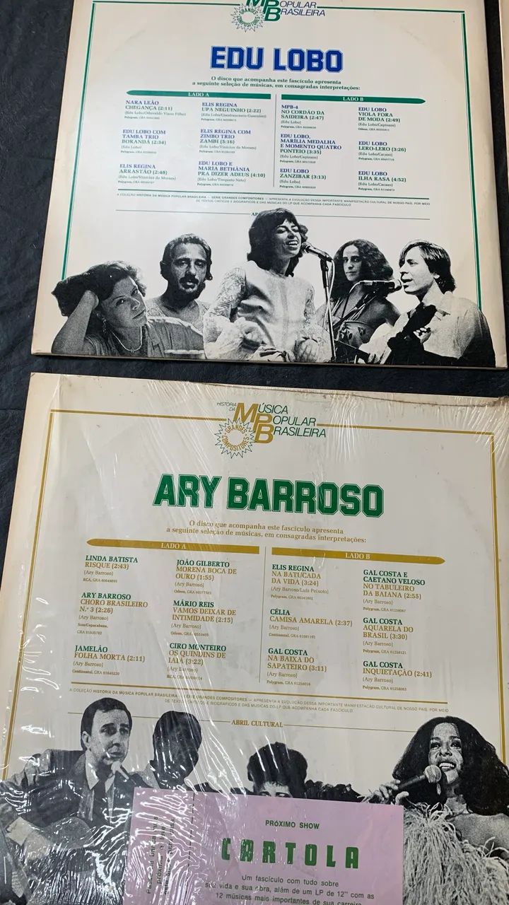 Grandes Compositores e seus intérpretes, da Bossa Nova ao Baião , 6 LPs  - Foto 3