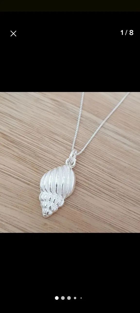 Cordões de prata com pingentes  - Foto 2