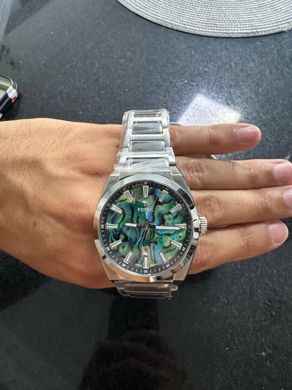 Relógio Fossil Masculino Everett Prata - Fs6114/1pn - Foto 3