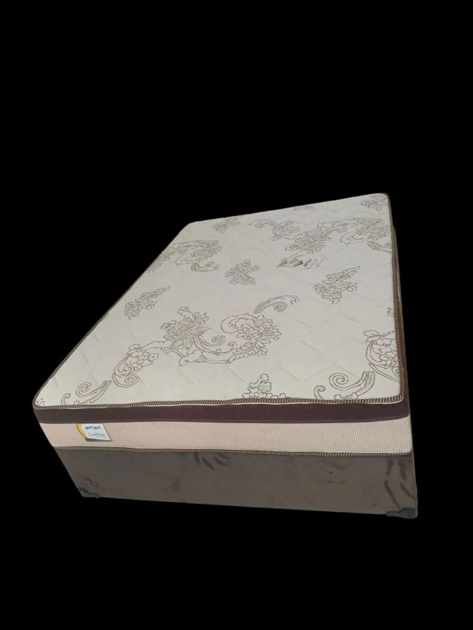 Cama casal com colchão biflex - Foto 2