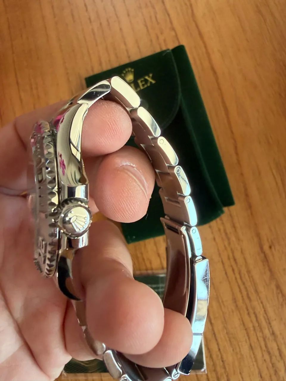 Yacht master Rhodium ERF Free sprung - Foto 3