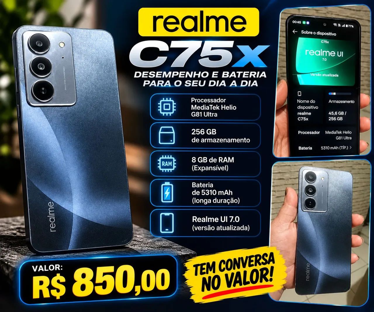 Realme c75x 