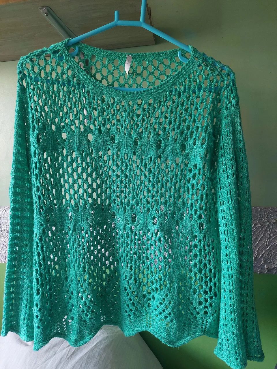 Blusa de linha Tam.M - Seminova 