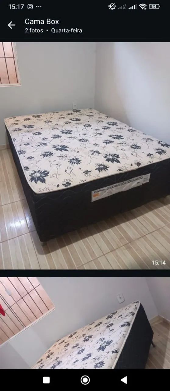 Cama unibox casal semi nova  - Foto 2