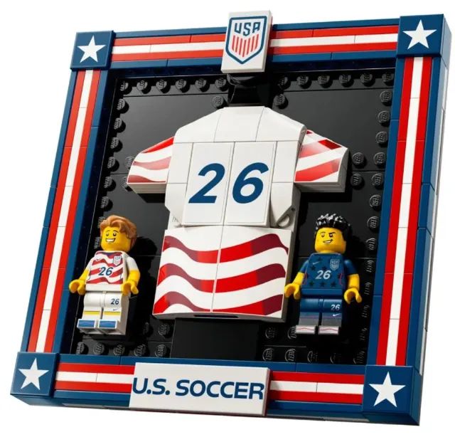 LEGO Editions - Camisa da Seleção Nacional dos EUA 2026