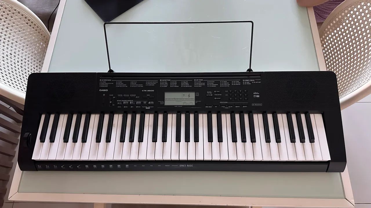 TECLADO CASIO CTK-3500 IMPECÁVEL 