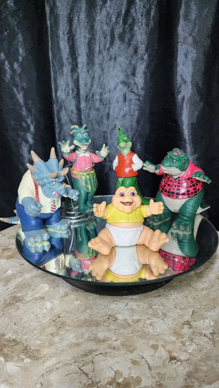 Família dinossauro anos 90 original - Hobbies e coleções - Capim