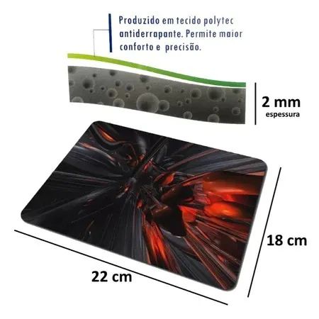Mouse Pad Gamer - Caixa com 50 Unidades - Foto 4