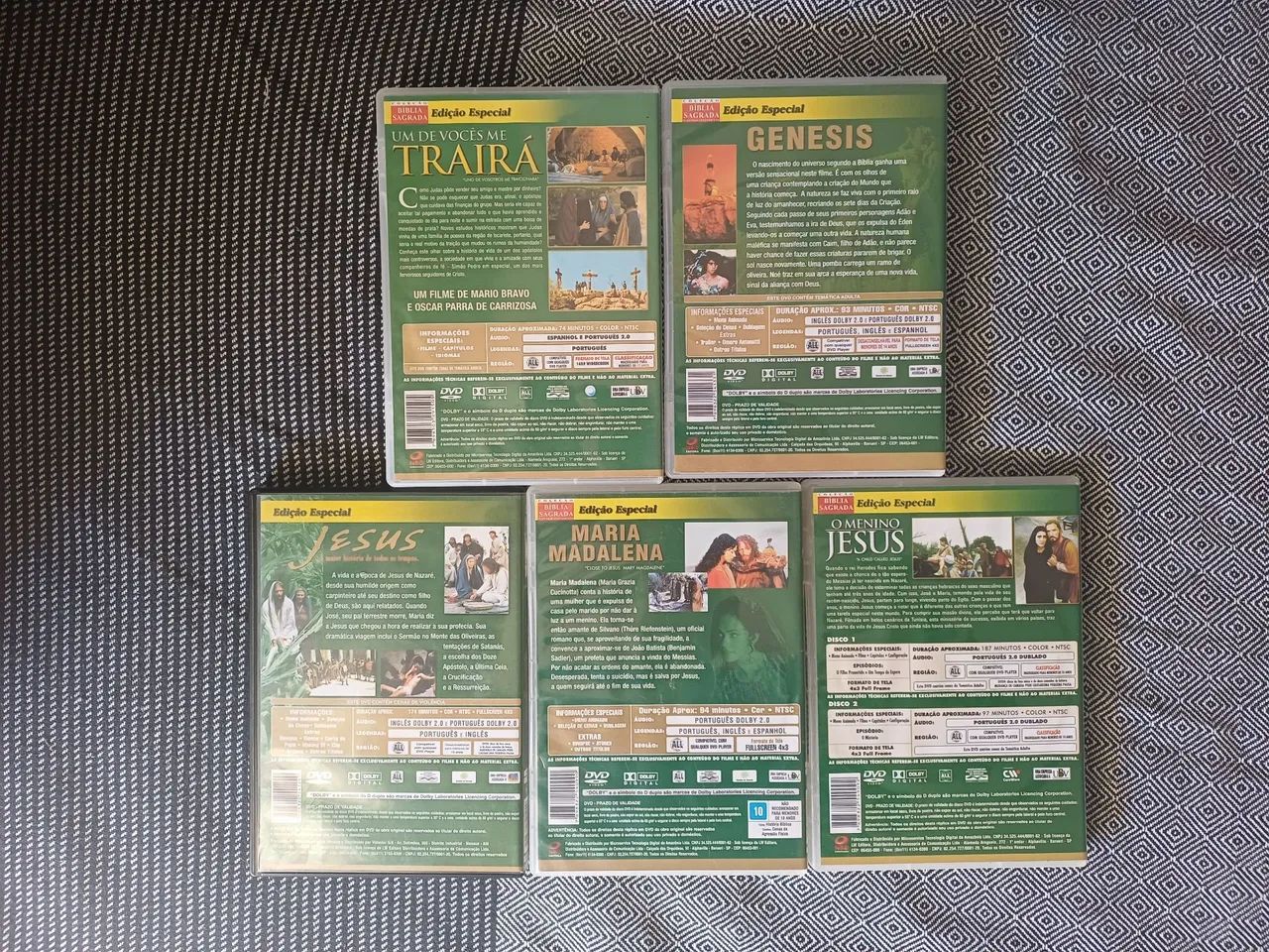 5 DVD da colecao A Bíblia sagrada - Foto 3