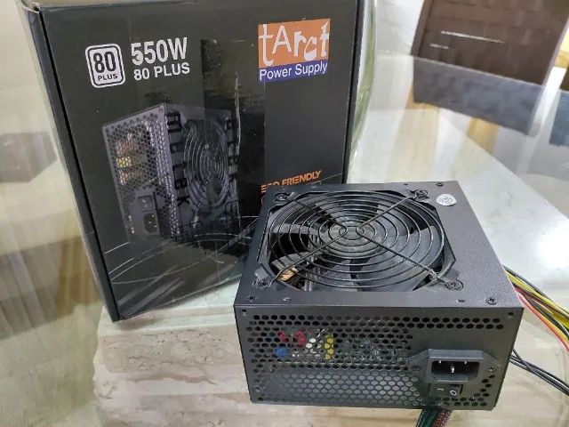 Fonte Tarct 550w 80 Plus White | Atx Original Funcionando com Caixa - Foto 5