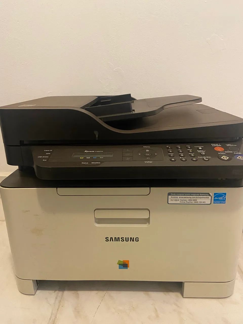Impressora multifuncional cor Samsung 
