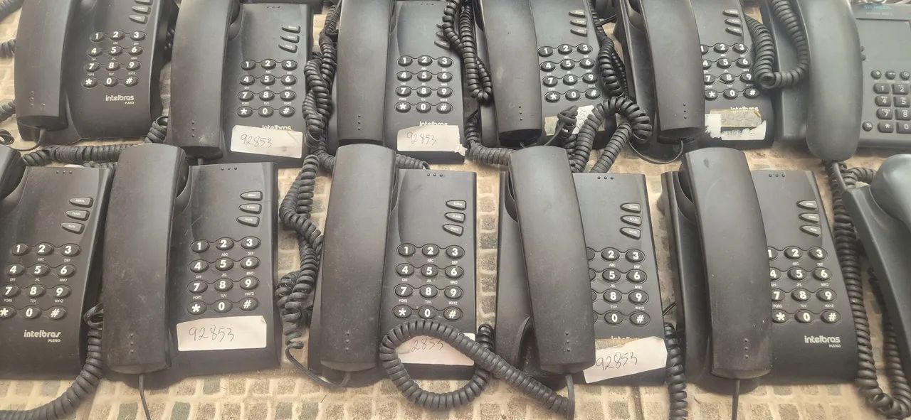 Lote telefone com fio 22 unidades + acessórios - Foto 5