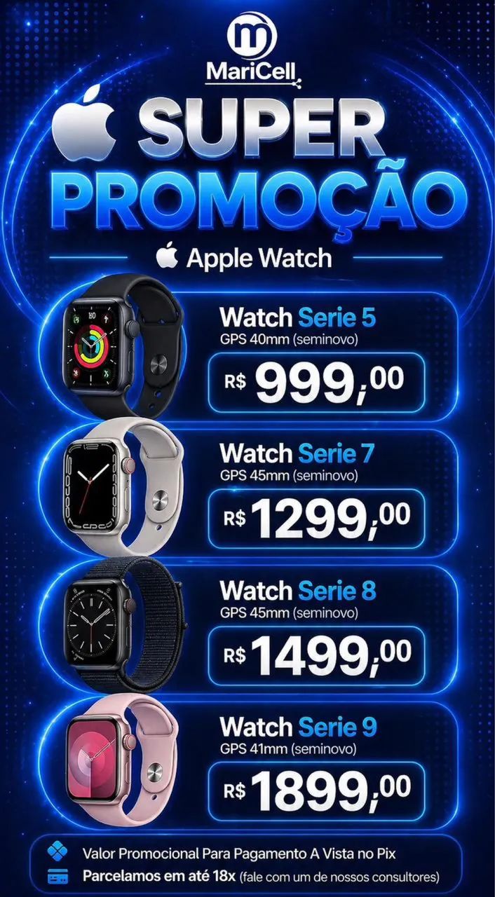Apple Watch a pronta entrega novos e seminovos  - Foto 2