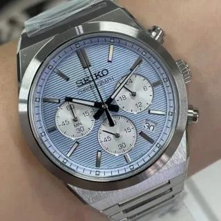 Seiko Cronógrafo Azul  - Foto 2