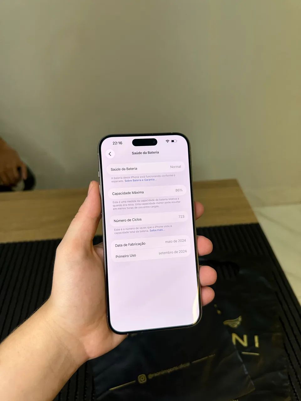 iPhone 15 Pro Max 256GB - Bateria 86% - Perfeito Estado - Foto 5