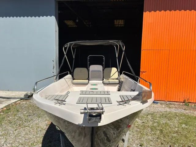 Barco Seminovo com Motor 50HP  - Foto 5