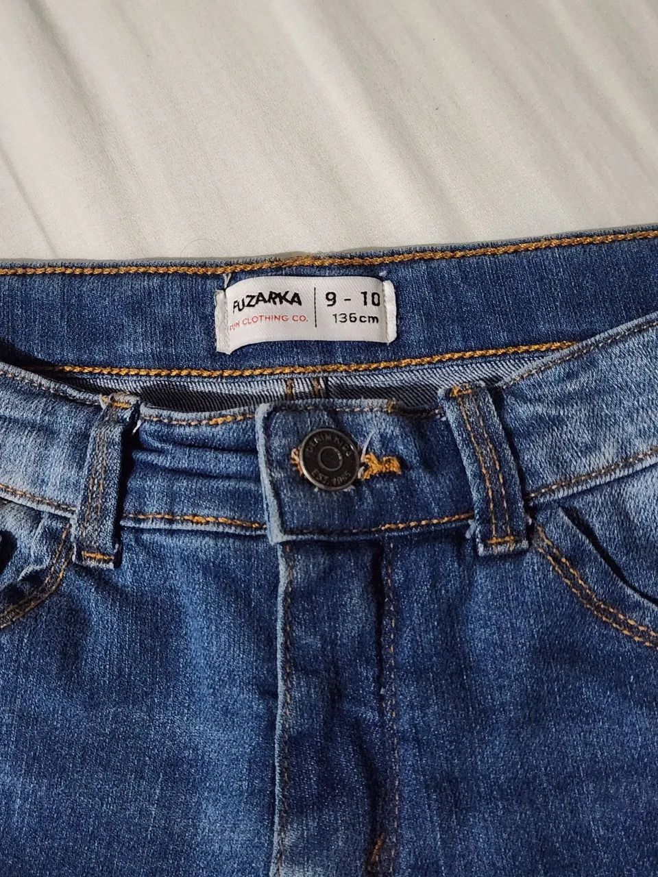 Calça jeans masculina (tam 9/10) - Foto 2