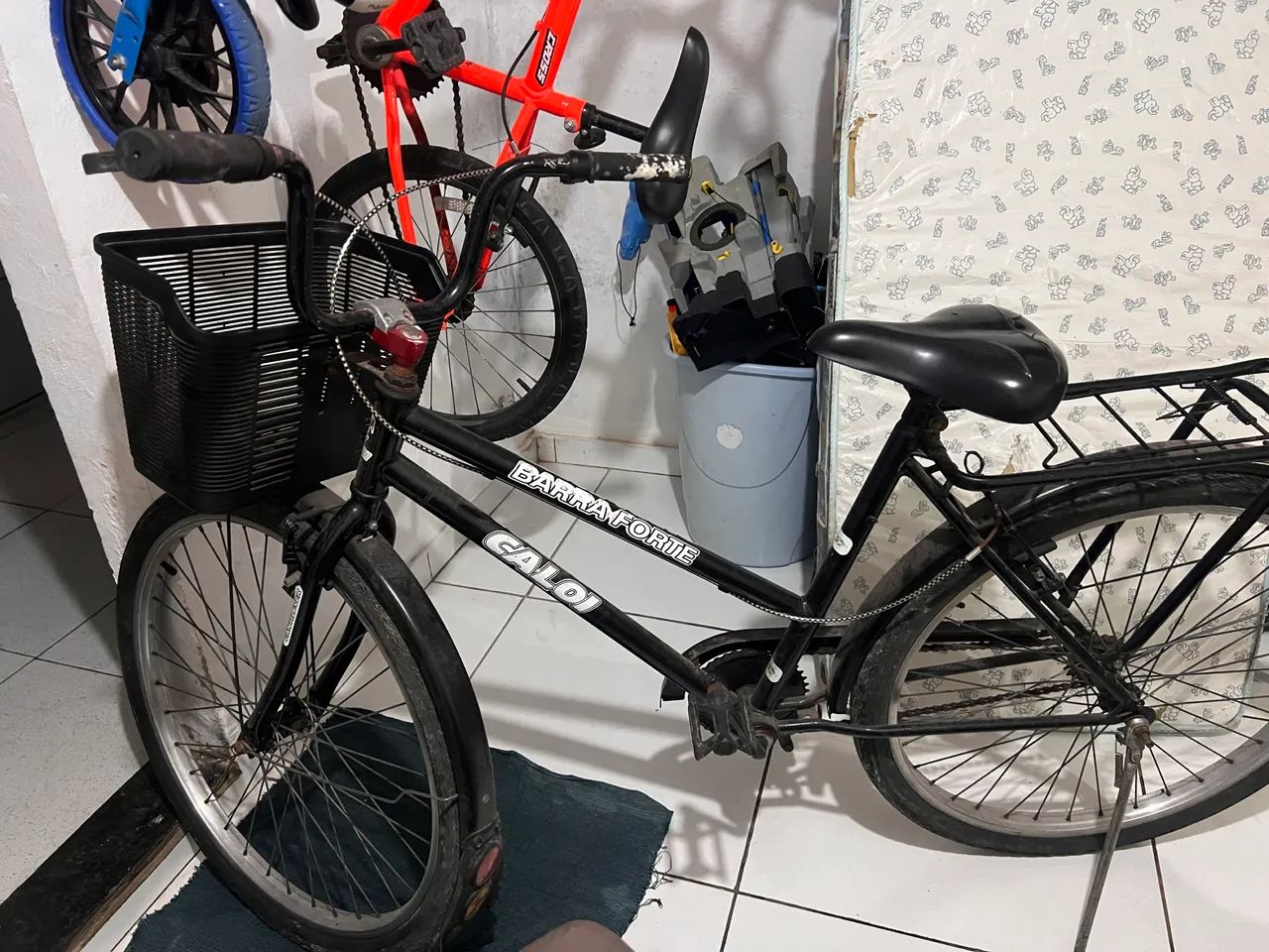 Bicicleta barra forte Caloi  - Foto 3