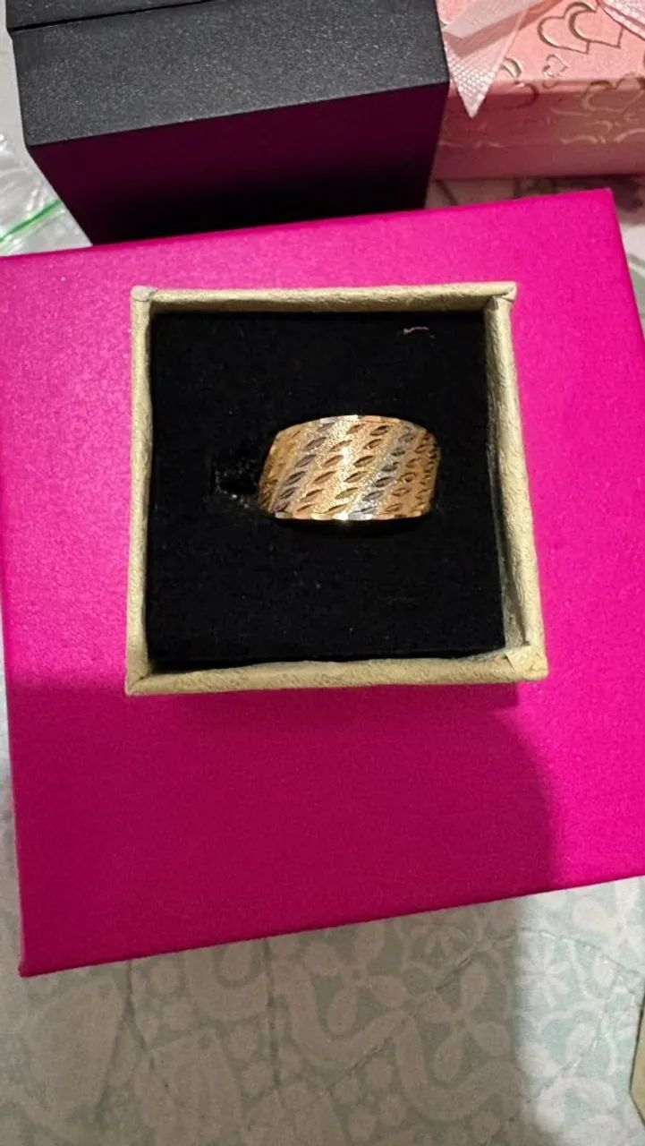 Anel de ouro feminino  - Foto 3