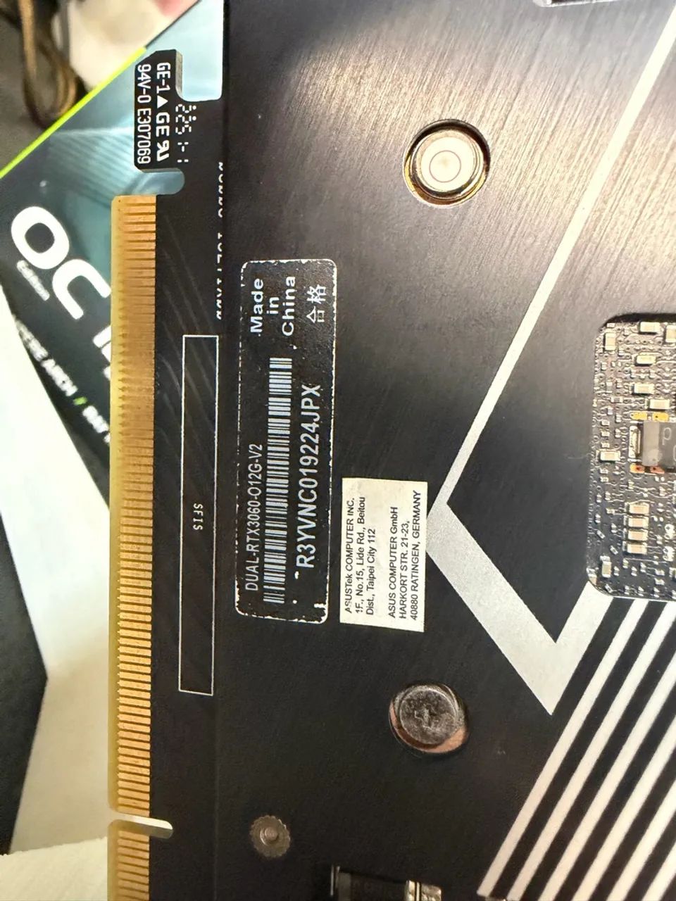 Rtx 3060 12gb ASUS - selada - com caixa - Foto 5